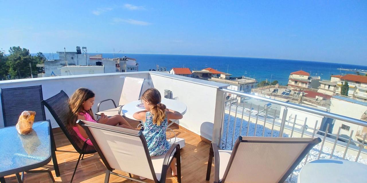 Sea Star Apartments Kallikratia Nea Kallikrateia Eksteriør bilde